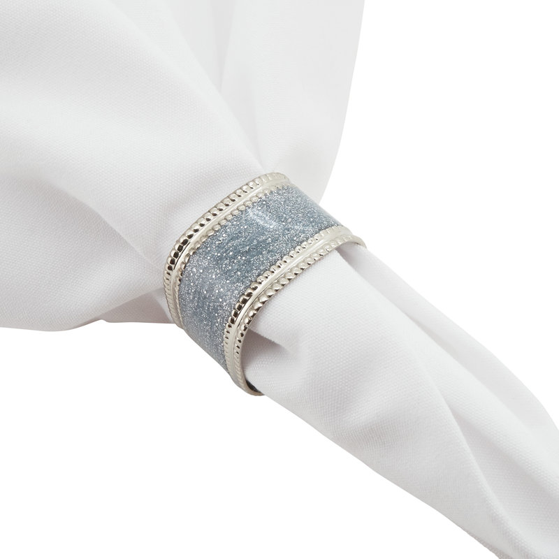 Rond de serviette Dudek, Argent
