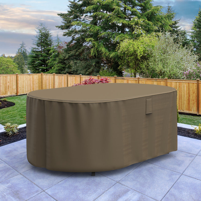 Housse pour table de terrasse Hillside, 28" H x 42" lx 72" D