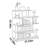Pure solid wood high quality bookcase