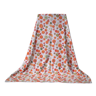 Mini Pumpkins Throw