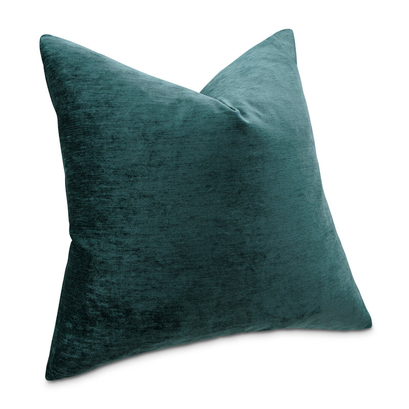 The Smith Square Pillow Cover & Insert, Teal