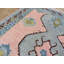 Tapis oriental rose à motif géométrique noué à la main 7 pi 10 po x 10 pi B96CE8ada2FD4195BA1E5012130748B5