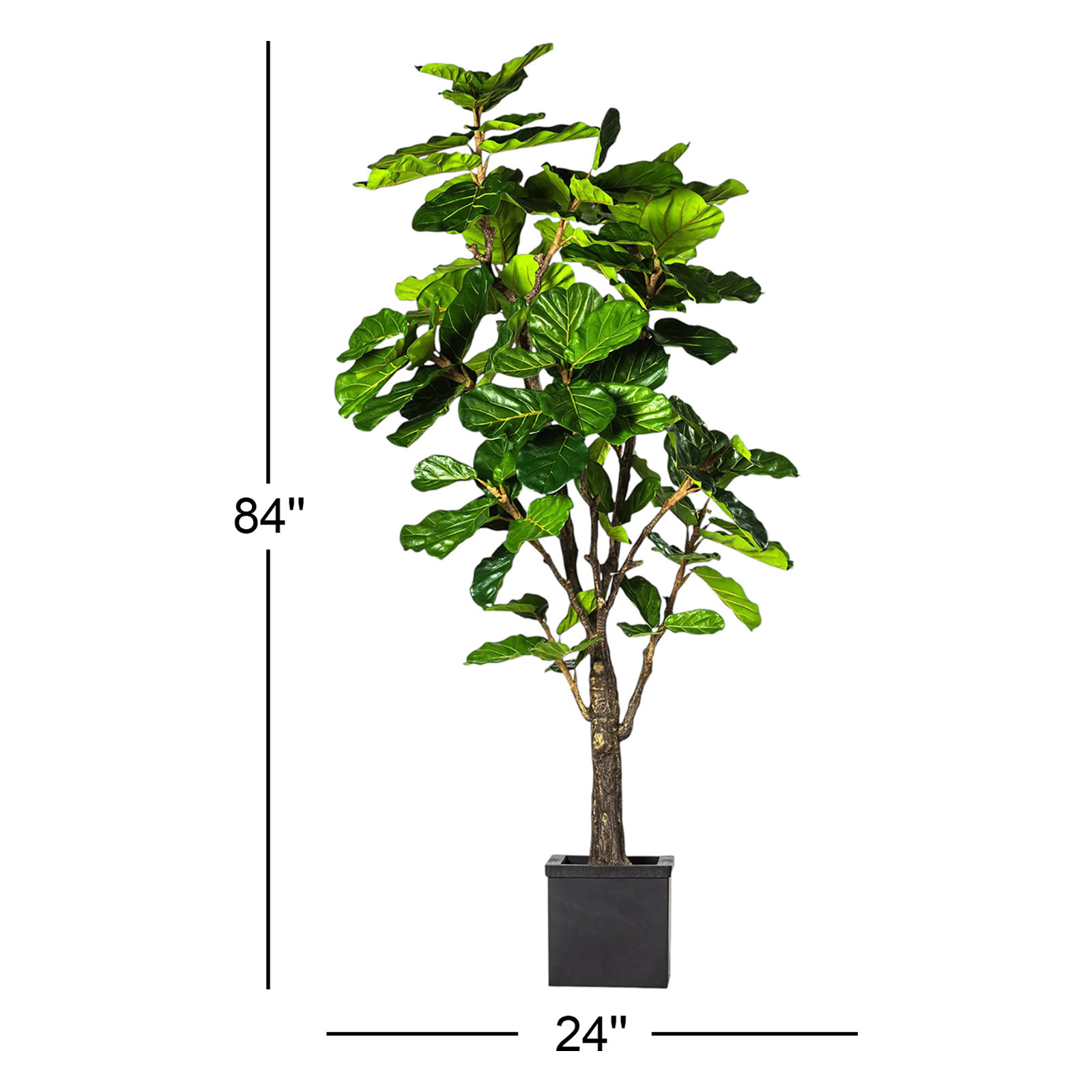 84'' Faux FIDDLE LEAF Tree