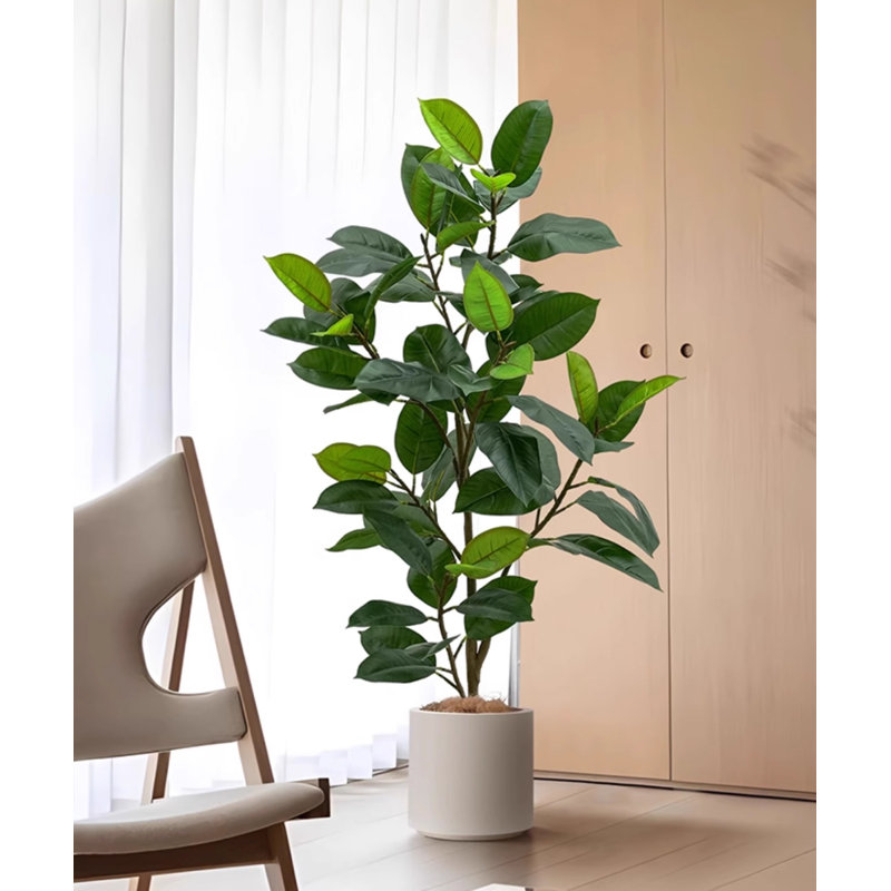 Décoration d'hévéa verte