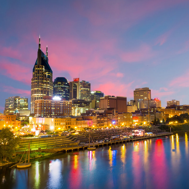 Thresa Nashville by F11photo - Wrapped Canvas Print, 122cm H x 122cm W 3.8cm D