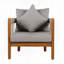 Fauteuil club d'extérieur en bois d'acacia-2125481372
