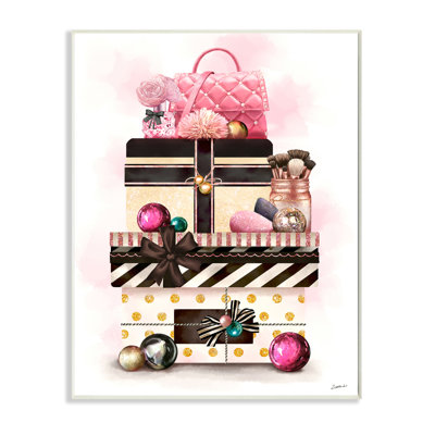 «Holiday Glam Fashion Gift Christmas» par Ziwei Li - impression d'art graphique
