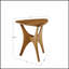Table d'appoint Mid-Century Triangle Modern