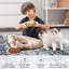 Floral Machine Printed Area Rug-1127645141-1127645140