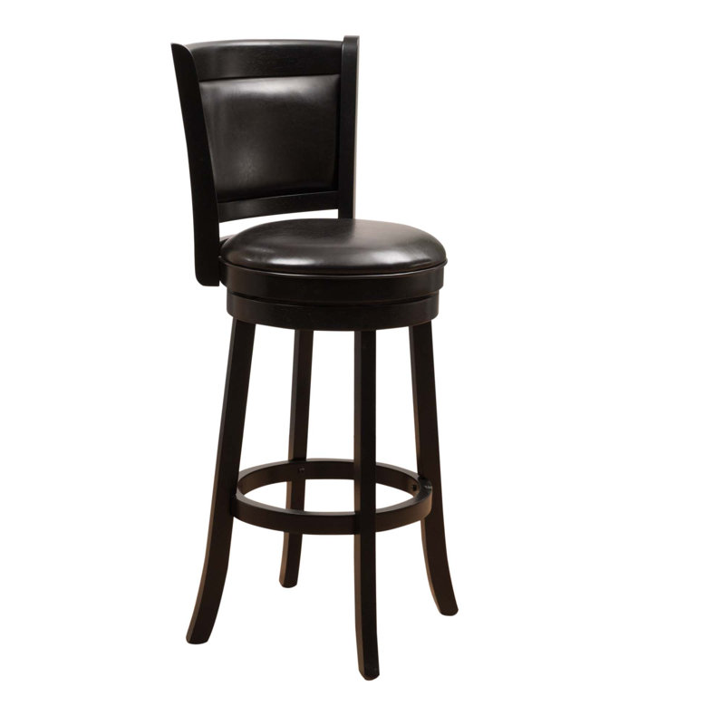 Tabouret de bar en cuir sans accoudoirs, pour la cuisine, la salle à manger