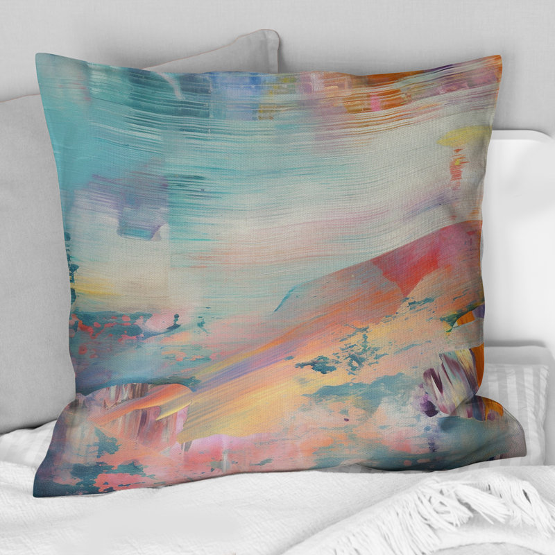 «Spring Miracles In Tender Retro Pastel I», reproduction de peinture abstraite