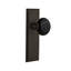 New York Plate with Black Porcelain Door Knob-634979882
