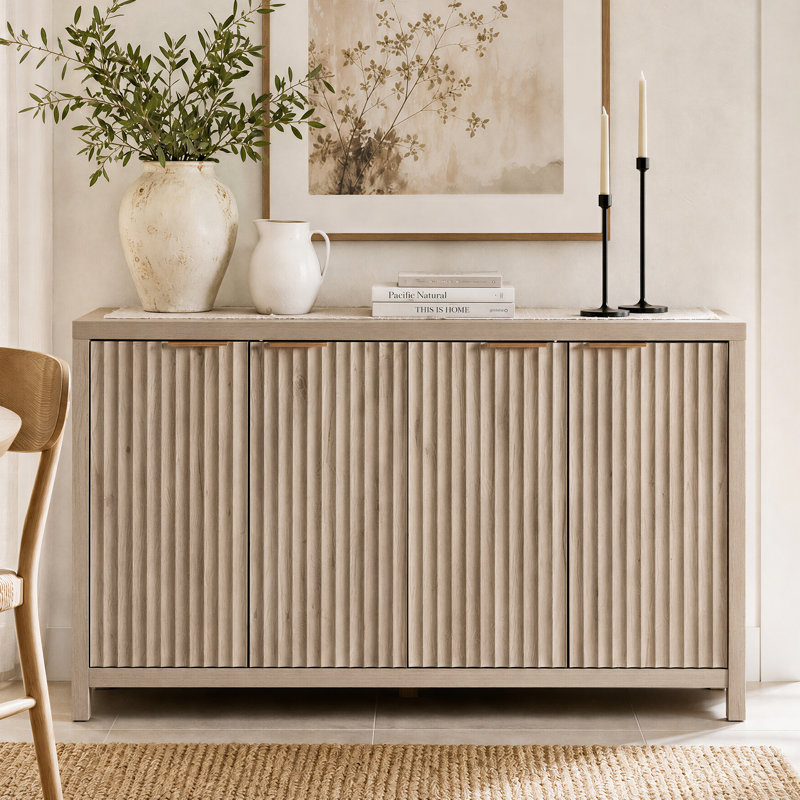 Buffet Nicolee 56 ", Chêne gris-beige