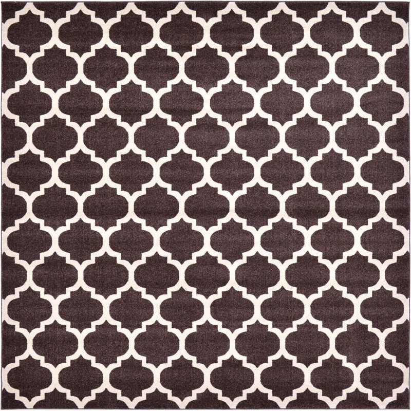 Molly Geometric Indoor Rug, Square 10'