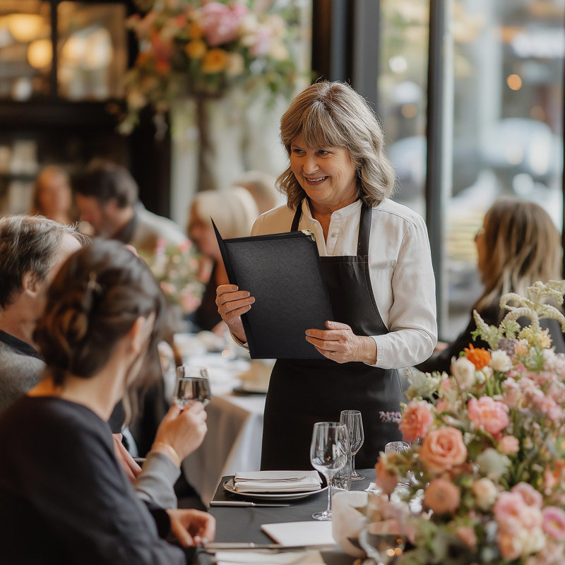 Paquet de 10 couvertures de menu pour restaurant WeChef 8,5 po x 11 po
