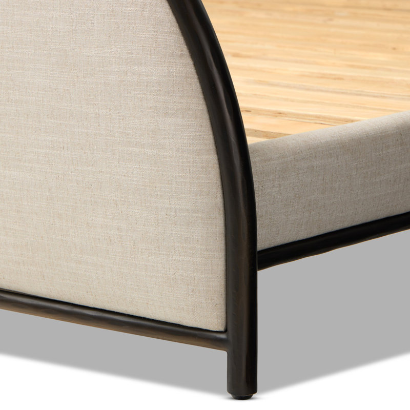 Lamont Bed-Savoy Parchment-Queen, Queen