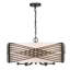 Lustre tambour unique à 5 lumières Challise-2025048365