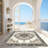 Moroccan Pattern Area Rug, Soft And Lightweight, Suitable For All Seasons, Easy To Maintain And Easy To Clean, Machine Washable Carpet Floor Mat, Suitable For Living Room, Bedroom, Dining Room, Hallway, Balcony, Room Decor, Home Decor, Outdoor Decor-1743974817