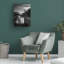 Art mural sur toile tendue - "This Crazy World Ii" par Silvja Danelsone pour décoration de salon, de chambre à coucher ou de bureau - 35 x 47