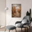  «Autumn Abstract» par Ashley Bradley, art mural en verre acrylique, 24 po x 36 po-1473703657