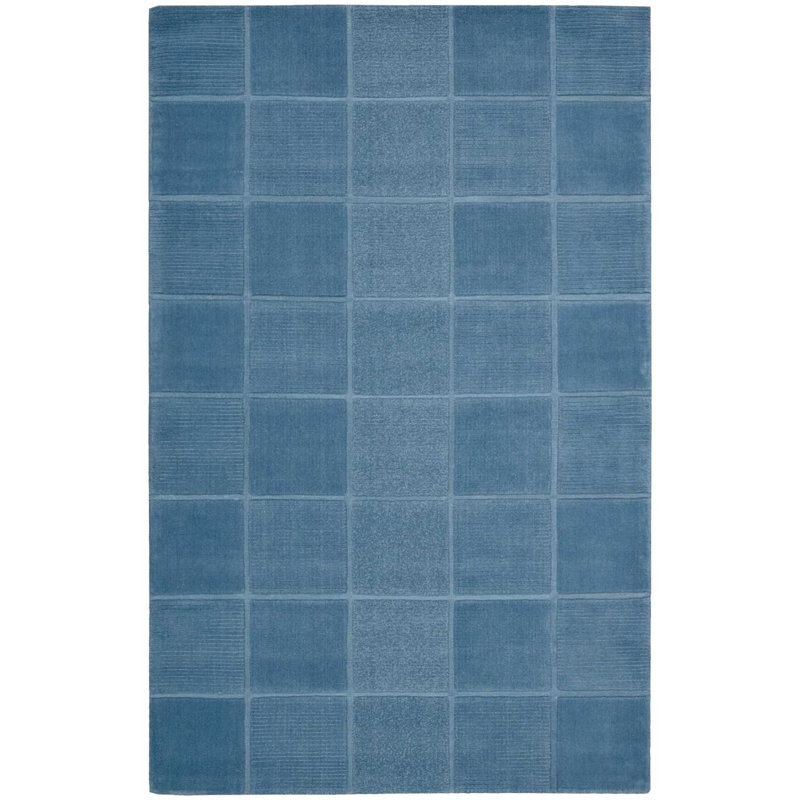 Tapis bleu