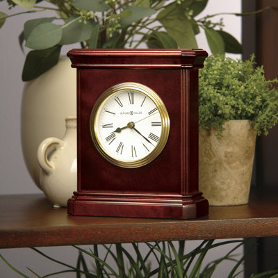 Tabletop Clock in Windsor Cherry