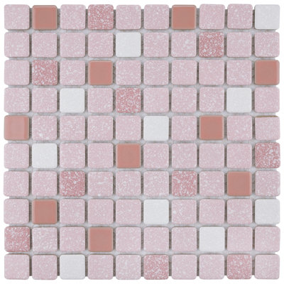 Carreau de mosaïque en porcelaine Crystalline