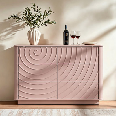 Commode moderne à 6 tiroirs