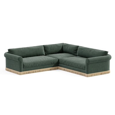 Carley Summers X River & Bord: The Max Sectional W/Fringe