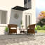 Auvent rétractable avec abri pare-soleil à chaîne Bradde-892838669-944776168
