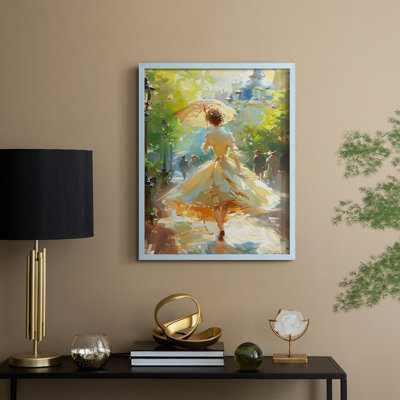 «WOMEN Series DCCXCIV», reproduction encadrée - bois massif