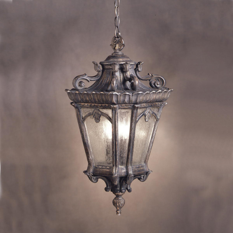 Guzzi 3 - Light LED Outdoor Hanging Lantern, Londonberry