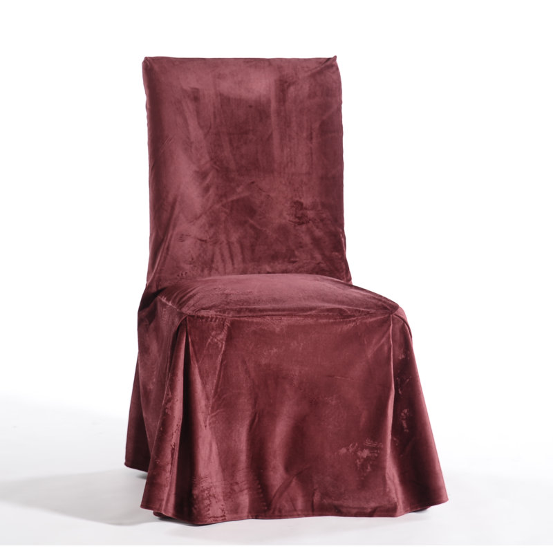 Housse pour chaise de salle à manger, Merlot