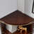 Modern multi-functional corner wooden bookcase-109871498