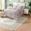 Ensembles de literie en velours luxueux, polyester confortable, réversible pour la maison