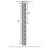 10-Tier Closet Organizers and Storage, Open Shelf, Storage Organizer, 6-Inch Width, for Closet, Bedroom, White-122253287