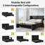 Lit modulaire rembourré à oreilles avec table de lit Lyth 5-en-1-114524804-100664885