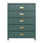 Commode pour enfants 5 tiroirs Haven
