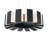 Chronos Unique / Statement Drum Dimmable LED Chandelier, 34"-926163613-926163586-879785988