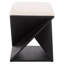 Tabouret en bois avec coussin Lucy