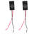 2Pcs 120V Outdoor Hard-Wired Post Eye Light Control