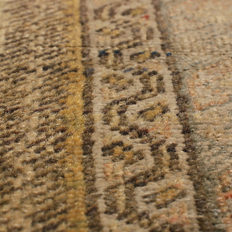 One-of-a-Kind 4'2" X 5'9" Hand Knotted Area Rug