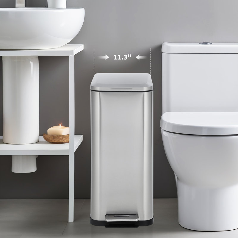 Stainless Steel Kitchen Trash Can