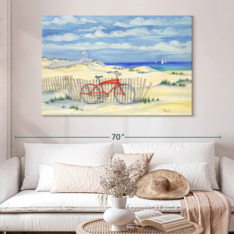 Gillard Beach Cruiser I, 34" H x 51" W