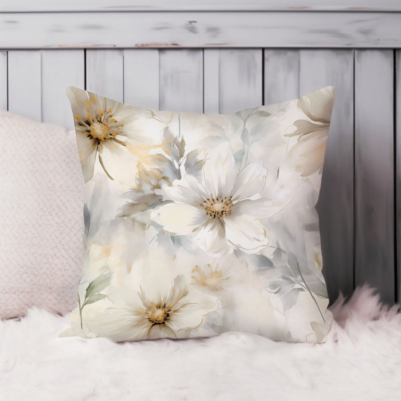 Floral Flower Myst XII Modern, 16" H x 16" W