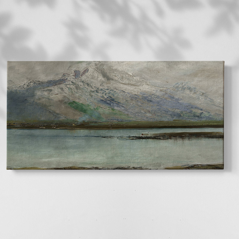 Série paysage - MC XXVI - Toile tendue avec châssis - Prêt à accrocher, H 20 po x l 40 po
