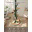 Arbre à chat en bois massif en forme de cactus