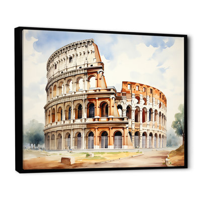 Italie, Colisée romain 1 - Italie, art mural