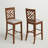 Upholstered Counter Stool with Solid Wood Frame-988669478-988669479-988669914