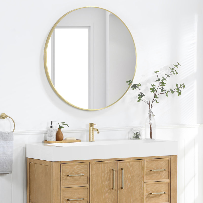 Lavabo de salle de bain rectangulaire en granite blanc composite 47,4 po Cedrice
